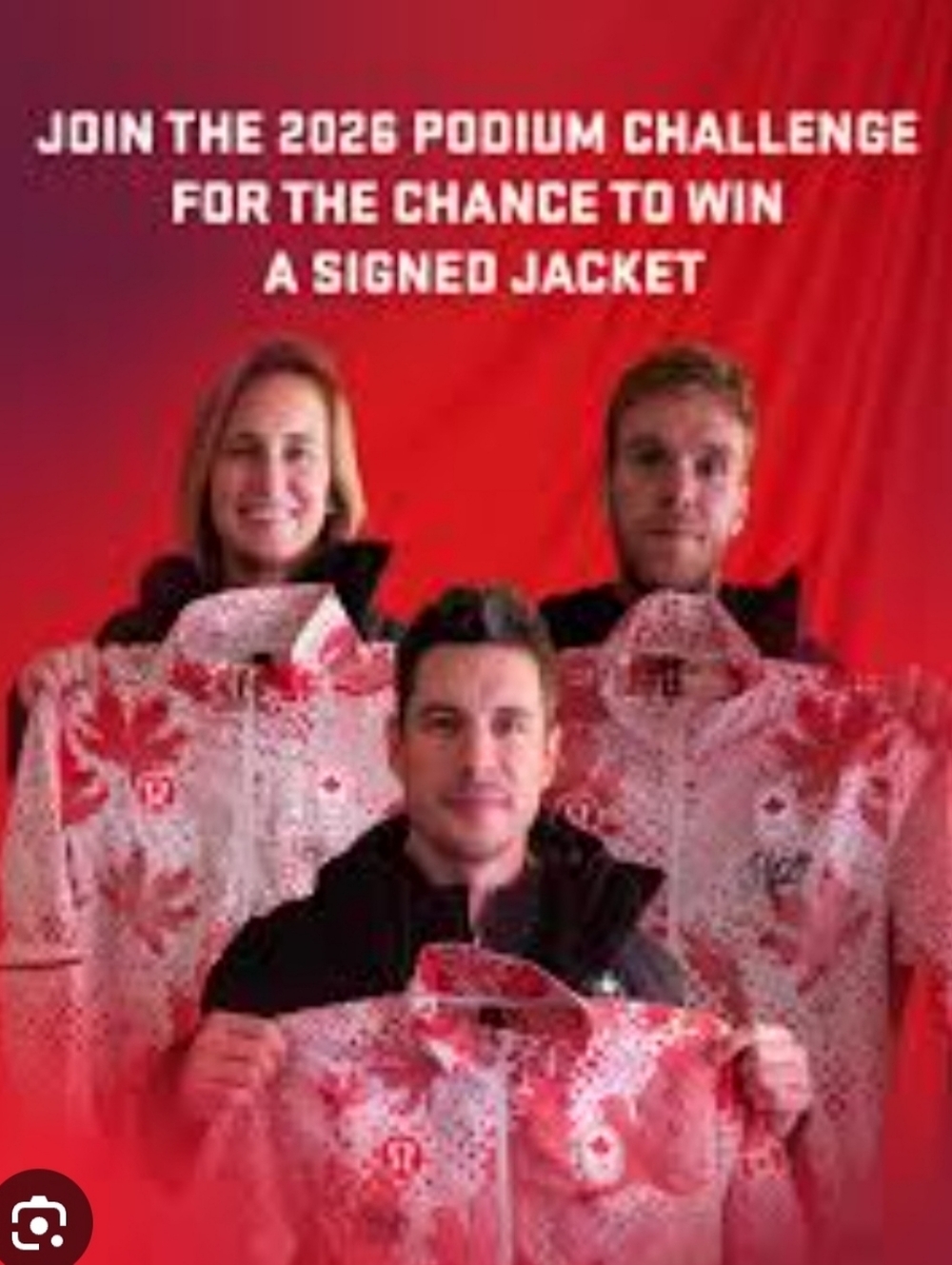 ​Lululemon Team Canada Podium 2024 Convertible Jacket & Pant Set Red White M